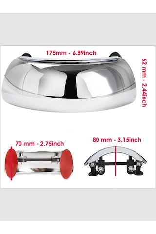 Motosiklet Dikiz Aynası Kör Nokta Geniş Açılı 180 Derece Montajlıdır-diğer Ürünler Gibi Değildir.