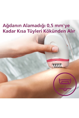Philips Bre255/05 Satinelle Essential Kablolu Kompakt Epilatör