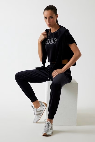 Guess Couture Kadife Kadın Jogger Eşofman Altı V3bb27k0232 Siyah