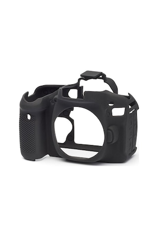 Easycover Canon 80D Silikon Kılıf Ecc80Db (Siyah)