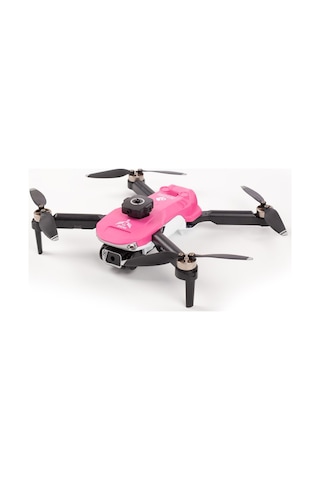Yıldız İha Heki Skymaster Fırçasız Motor,çift Kamera Engel Sensörlü Hobi Dronu Pembe,3 Bataryalı