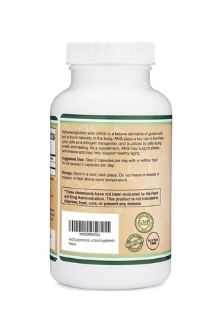 Double Wood Akg Alpha Ketoglutaric Acid - 1000 Mg 180 Kapsül- İthal