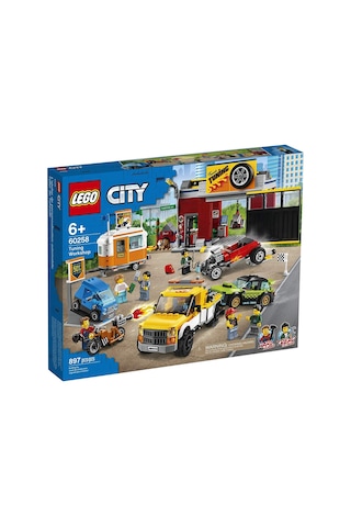 LEGO® City 60258 Oto Aksesuar Atölyesi 897 Parça