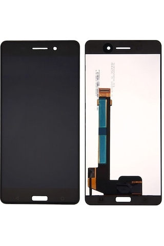 Nokia 6 Lcd Ekran Dokunmatik Siyah Çıtasız