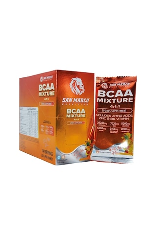 San Marco Bcaa Mıxture Karışık Meyve Aromalı 23 gr x 14 adet saşe