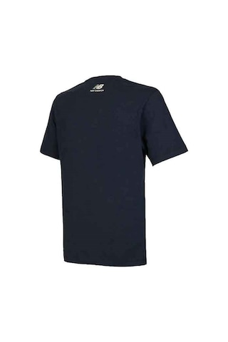New Balance Lifestyle Erkek T-shirt Mnt3326-avı Lacivert