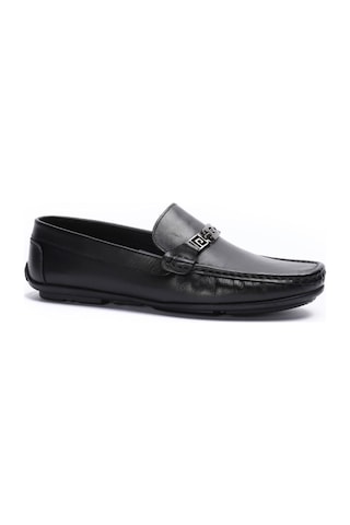 Pierre Cardin 90237 Siyah Erkek Loafer Günlük Deri Ayakkabı