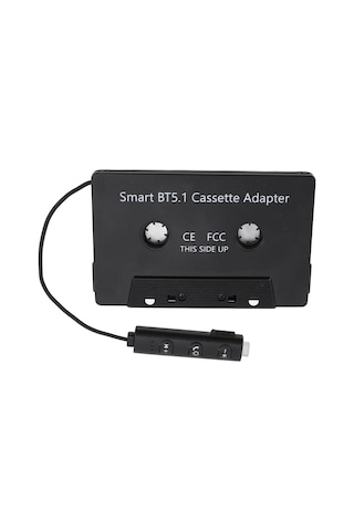 Shineyee Araç Kaset Çaları Bluetooth 5.1 Dönüştürücü - Kablosuz Müzik Akışı, Düşük Pil Uyarısı, Evrensel Uyumlu Mt60