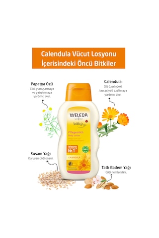 Weleda Organik Nemlendirici Vücut Losyonu 200 ML