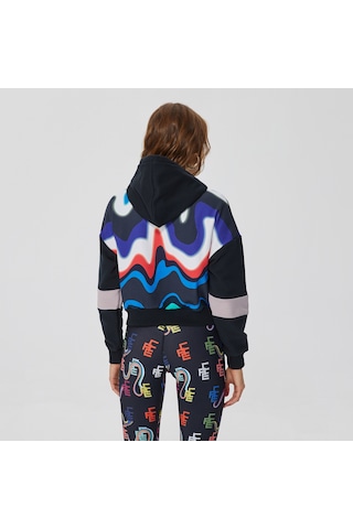 Ace Nayman Angela Renkli Hoodie Sweatshirt Çok Renkli