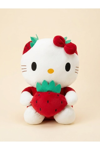 Peluş Hello Kity 45 Cm Kırmızı