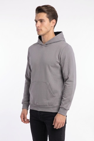 Baglan Kolej Erkek Kapüşonlu Sweatshirt Ldb Bgl-st05003 Gri