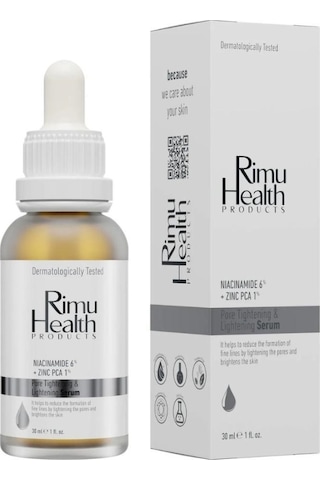 Rimu Health Products Gözenek Sıkılaştırıcı Ve Siyah Nokta Karşıtı Niacinamide Serum 30ml