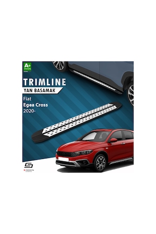 S-dizayn Fiat Egea Cross Trimline Gri Yan Basamak 190 Cm 2020 Üze