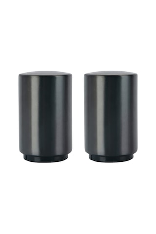 Yuntech01 2'li Paket Siyah Manyetik Otomatik Paslanmaz Çelik Basma Şeklinde Şişe Açıcı Siyah