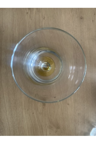 2 Adet 195 Ml'lik Şarap Kadehi Sarı Sarı