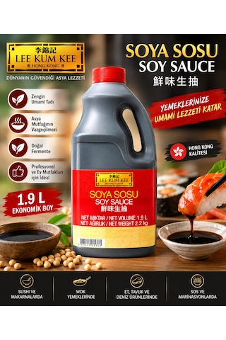 Lee Kum Kee Soya Sosu 2,2 Kg