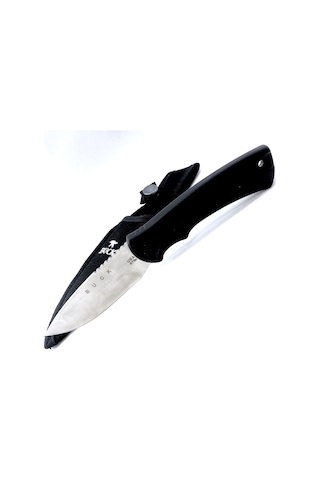 Buck Swb 067 Sabit Bıçak Gümüş - Siyah
