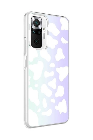 Xiaomi Redmi Note 10 Pro Kılıf Zore M-Blue Desenli Kılıf