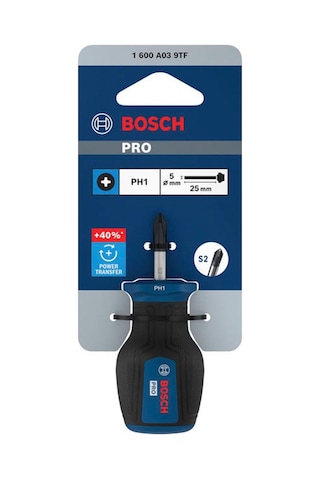 Bosch Pro Ph1x25 Mm Avuç İçi Yıldız Tornavida 1600a039tf