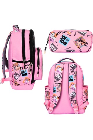 İlkokul 3 Lü Cool Edit Baskılı, Kız Çocuk Beslenmeli Ve Kalemlikl