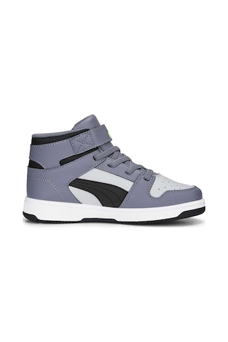 Puma Rebound Layup Sl V Çocuk Ayakkabı 37048820 Gri Gri