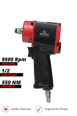 Gap Tools Gpmı1201 Mini 1\2  Havalı Somun Sökme