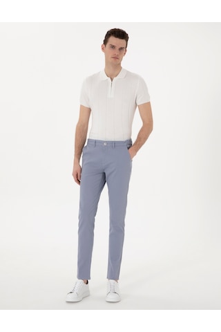 Pierre Cardin Erkek Açık Mavi Pantolon Kanvas-chino 50308080-vr003 Açık Mavi