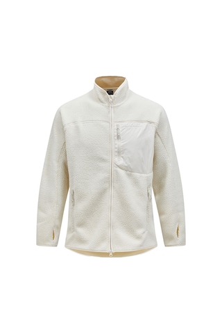 Peak Performance Peak Performance Pile Zip Erkek Outdoor Fleece Beyaz Beyaz