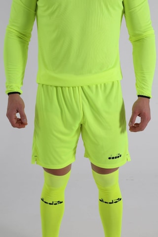 Diadora Elite Futbol Kaleci Şortu Neon Sarı