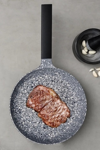 Emsan Perge Döküm Wok Tava 30 CM