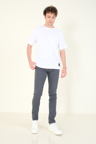 Giyim Dünyası Erkek 5 Cep Chino Pantolon Füme 001