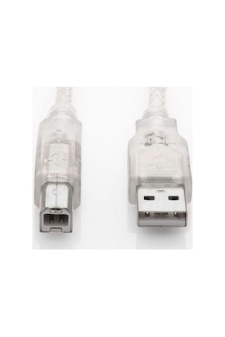 S-Link Sl-U2010 Usb2.0 10M Şeffaf Yazıcı Kablo S-Link Sl-U2010 Usb2.0 10M Şeffaf Yazıcı Kablo