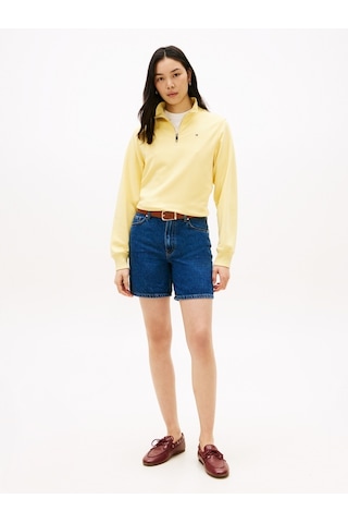 Tommy Hilfiger Dnm Emı Straıght Short Rw Kadın Mavi Şort - Ww0ww48598