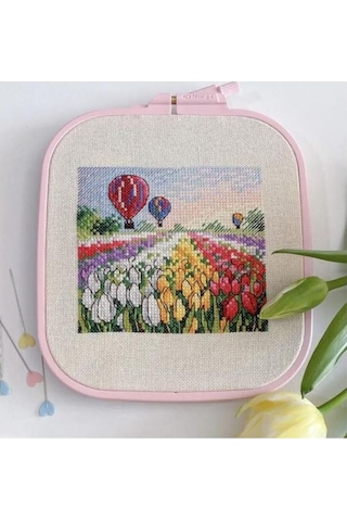 Nurge No:4 Pembe Plastik Kare Kasnak - (25 Cm X 28 Cm)