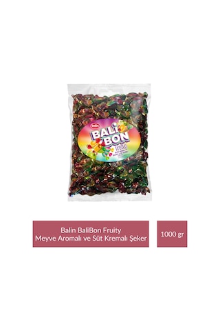 Balin Balibon Fruity Meyve Aromalı Dolgulu Şeker 1000 Gr X 2 Adet