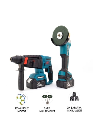 Dawreek İkili Set MK(Ş. Hilti+Ş. Spral)