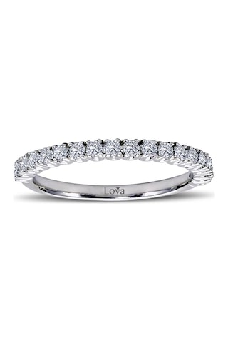 Lova 0,44 Karat Pırlanta Yarımtur Yüzük - 1030143