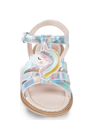 Denokids Unicorn Kız Çocuk Sandalet Çok Renkli