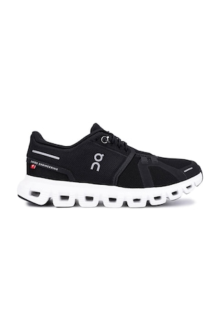 On Kadın Tekstil Siyah/beyaz Sneakers & Spor Ayakkabı Cloud 6 Z Black/whıte Siyah - Beyaz