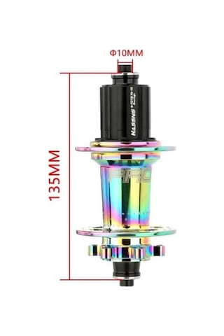Hassns Pro 7 Rainbow 32h Arka Bisiklet Jant Göbeği