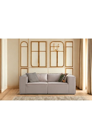 Nova 2 Modül Modüler Koltuk & Kanepe Takımı Kırık Beyaz