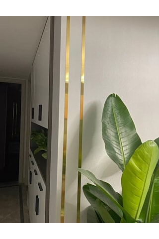 Duvar Çıtası Dekoratif 3 Cm Gold,Gümüş,Siyah (10 Mt)