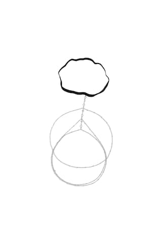 Homyl Kadınlar Için Uyluk Zinciri Kolay Giyilebilir Doğum Gümüş