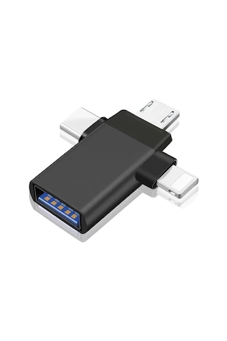 Zr172 Siyah T Otg Çoğaltıcı Aparat Evimdeyokyok