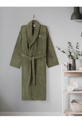 Cotton Box Wellness Bornoz Forest Yeşil S/m Yeşil