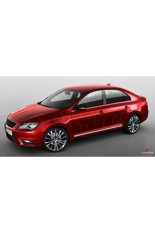 S-Dizayn  Seat Toledo Kapı Koruma Çıtası Krom 2013 Üzeri