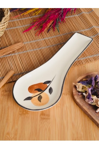 Piatti Naturali Seramik Güz Kirli Kaşıklık Tezgah Üstü Kepçe Kaşık Altlığı Piatti Naturali Seramik Güz Kirli Kaşıklık Tezgah Üstü Kepçe Kaşık Altlığı