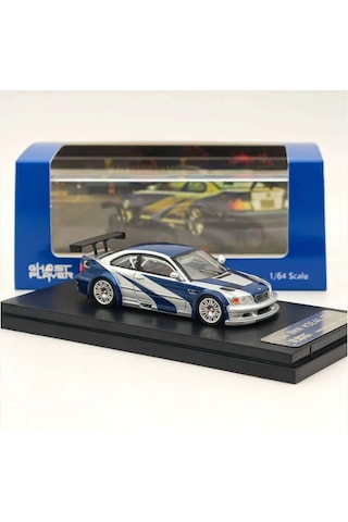 Ghost Player Bmw M3 E46 Gtr Need For Speed Most Wanted Livery 1/64 Pleksi