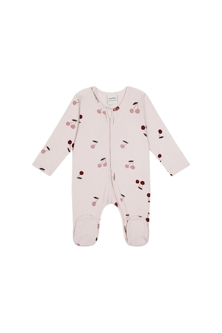 Velvet Bunny Cherry Blossom Kiraz Desenli Kız Bebek Tavşan Seti Çok Renkli